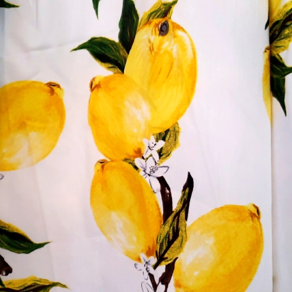 Cotton skirt lemon print xl - Picture 2 of 5
